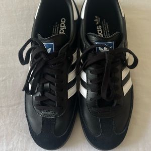 Adidas black sambas